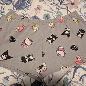 Hello Kitty and Friends Gray Shorts 3X